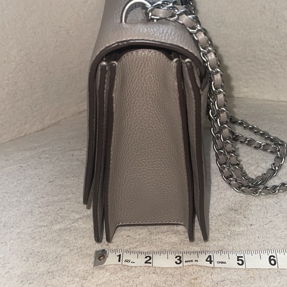 An authentic grey/taupe color Tory Burch Bag - Picture 8 of 9